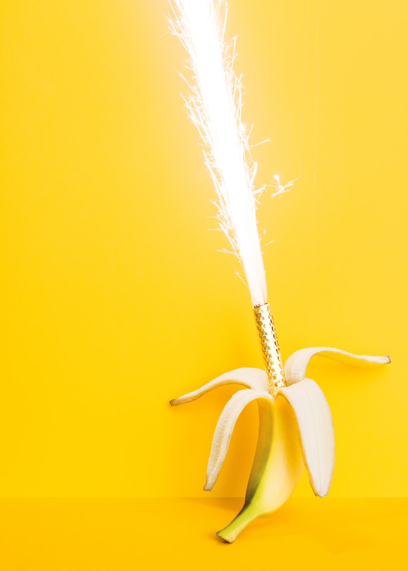 Banana-Crazy-Fireworks-Sparklers-Celebrate-Still-Life-Photographer-Photography-Rick-Holbrook