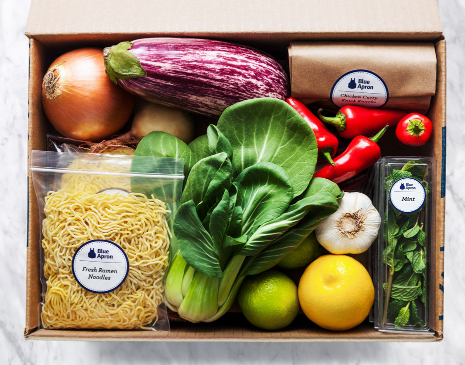 Blue-Apron-Meal-Box-Bokchoy-Ramen-Vegetables